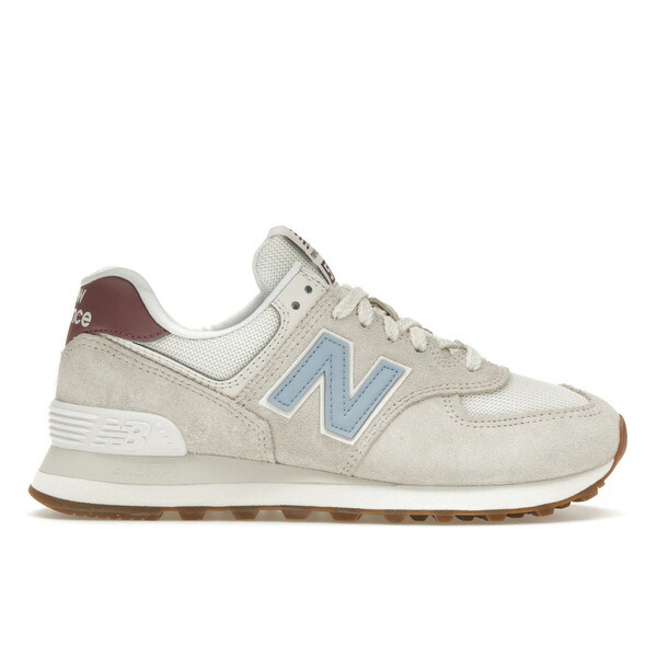 New Balance ニューバランス レディース スニーカー 【New Balance 574 Beige Baby Pink Ecru Blue (Women's)】 サイズ US_W_10 Beige/Baby Pink/Ecru Blue