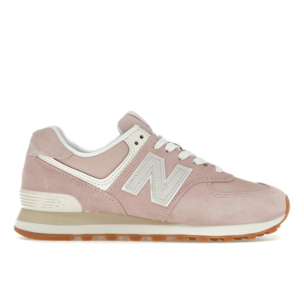 New Balance ニューバランス レディース スニーカー 【New Balance 574 Ligt Pink Angora (Women's)】 サイズ US_7(24.0cm) Ligt Pink/Angora