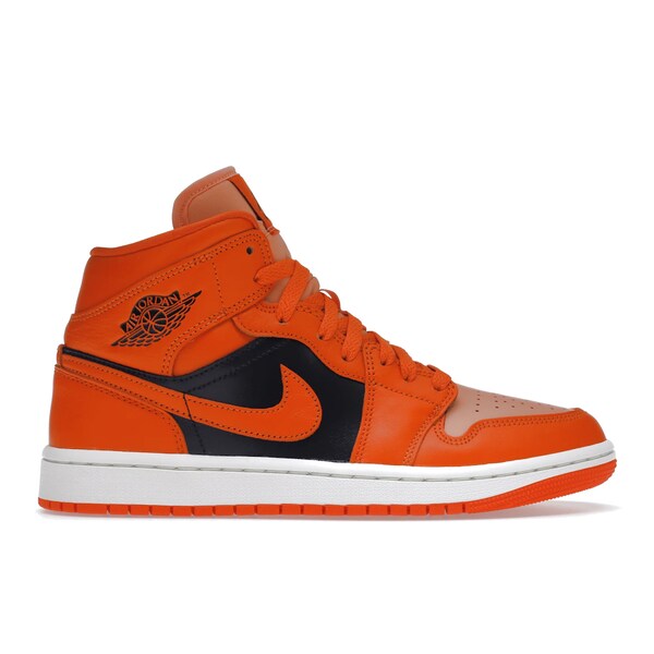 Jordan ジョーダン レディース スニーカー 【Jordan 1 Mid SE Rush Orange Crimson Bliss (Women's)】 サイズ US_9.5(26.5cm) Crimson Bliss/Rush Orange/Black/Sail