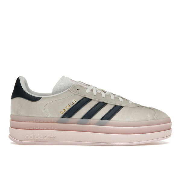 adidas アディダス レディース スニーカー 【adidas Gazelle Bold Clear Pink Night Indigo (Women's)】 サイズ US_7.5(24.5cm) Footwear White/Clear Pink/Night Indigo