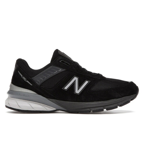 New Balance ニューバランス レディース スニーカー 【New Balance 990 v5 Black (Women's)】 サイズ US_W_10.5 Black/Black