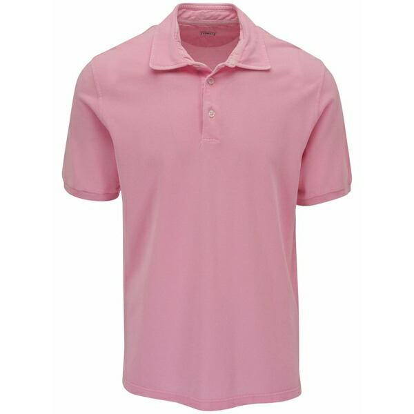 フェデーリ メンズ ポロシャツ トップス Cotton polo shirt Pink|asty
