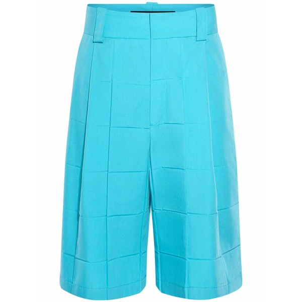ジャクエムス メンズ 心地よいズボン下 ボトムス The navega shorts Blue