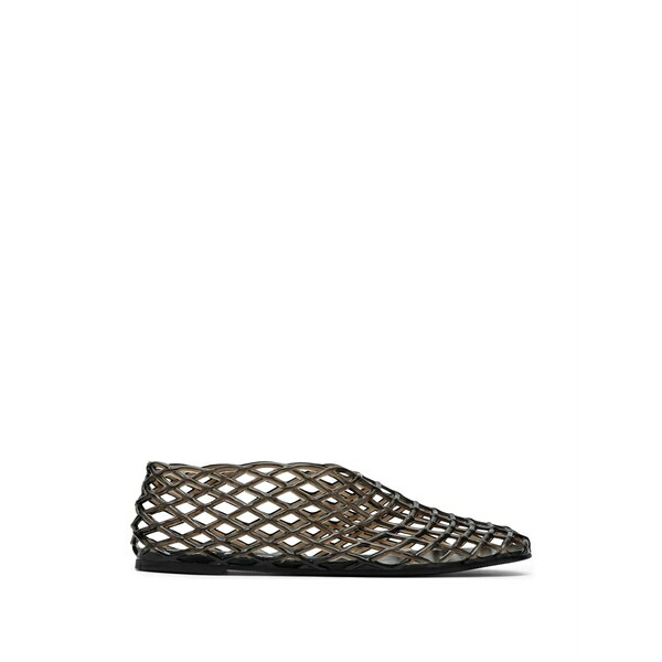 センソー レディース サンダル シューズ Lattice ballet flats White