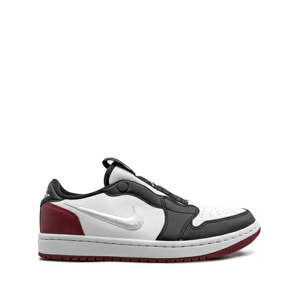 ジョーダン レディース スニーカー シューズ Air jordan 1 ret low slip black toe White