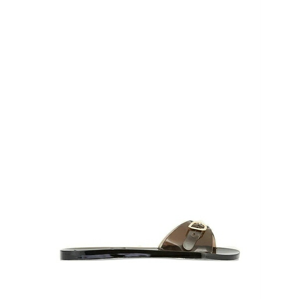 アンシエントグリークサンダル レディース サンダル シューズ Filia jelly buckle-fastening sandals Brown
