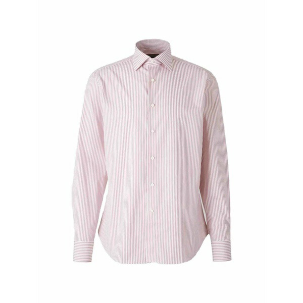 カナーリ メンズ プルオーバー トップス Striped cotton shirt Pink