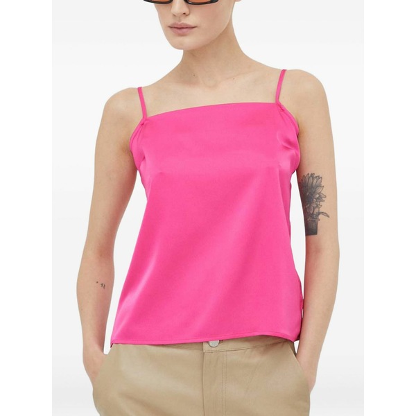 デイ・ビルゲール・エ・ミッケルセン レディース カットソー トップス Square-neck top Pink