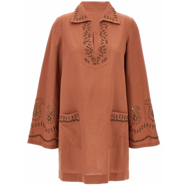 フォルテラ レディース 衣装 トップス Genevieve mini dress Red