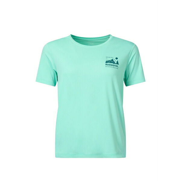 ロシニョール レディース ティーシャツ トップス Graphic active t-shirt Green