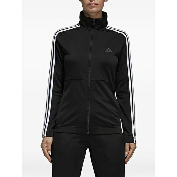 アディダス レディース ジャケット＆ブルゾン アウター Back 2 basic track jacket Black｜asty