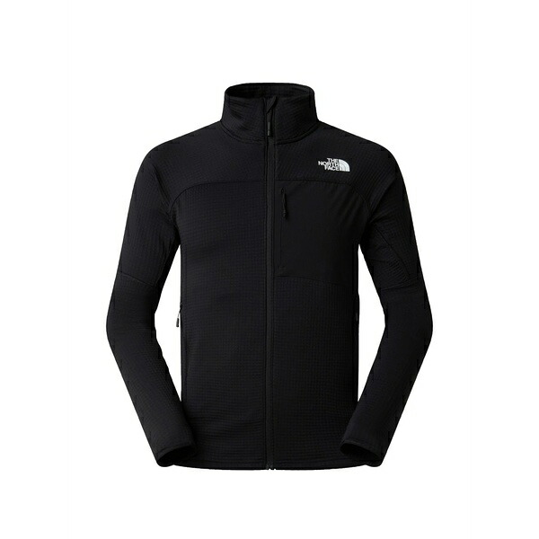 北の方人間の顔 メンズ 上衣＆上衣 アウター Polartec powergrid stormgap zip jacket Black