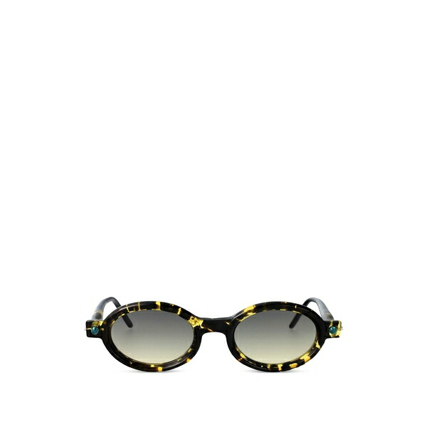 クボラウム メンズ サングラス・アイウェア 付属物 Maske p6 oval-frame sunglasses Black