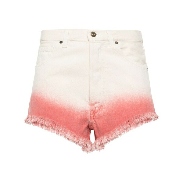 アラヌイ レディース ジーンズズボン下 ボトムス Bright hues denim shorts Neutrals