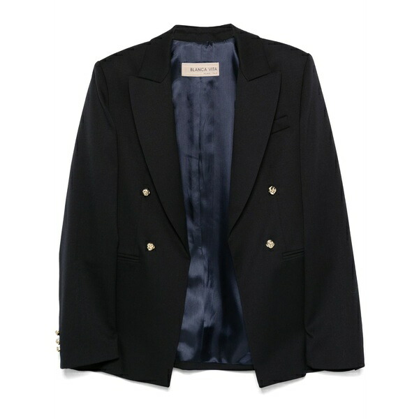 ブランカ ヴィータ レディース 上衣＆上衣 アウター Gorizia blazer Blue