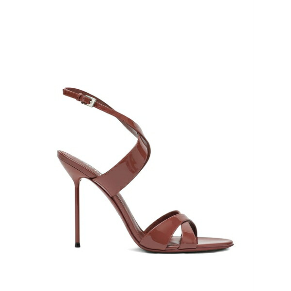 光の都市テキサス州 レディース サンダル シューズ Lidia crossover-strap sandals Brown