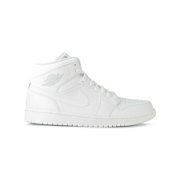 ナイキ メンズ スニーカー シューズ Air jordan 1 mid sneakers White