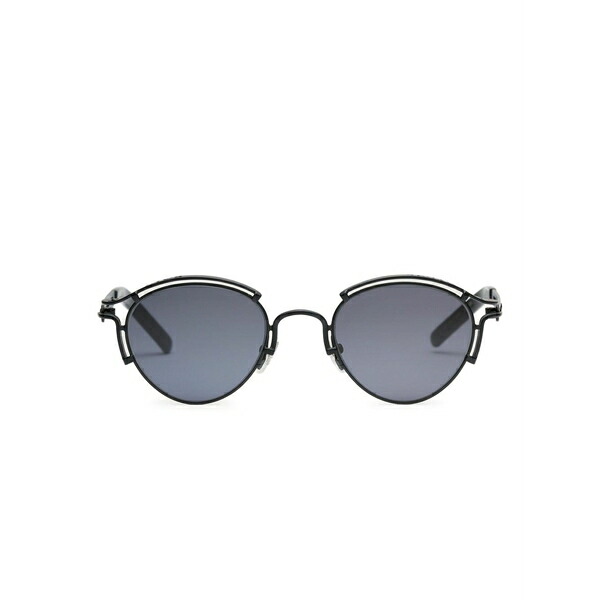 ジャン極点 ゴルチエ メンズ サングラス・アイウェア 添え物 Round-frame sunglasses Black