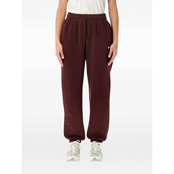 ナイキ レディース 心地好いズボン下 ボトムス Drawstring track pants Red