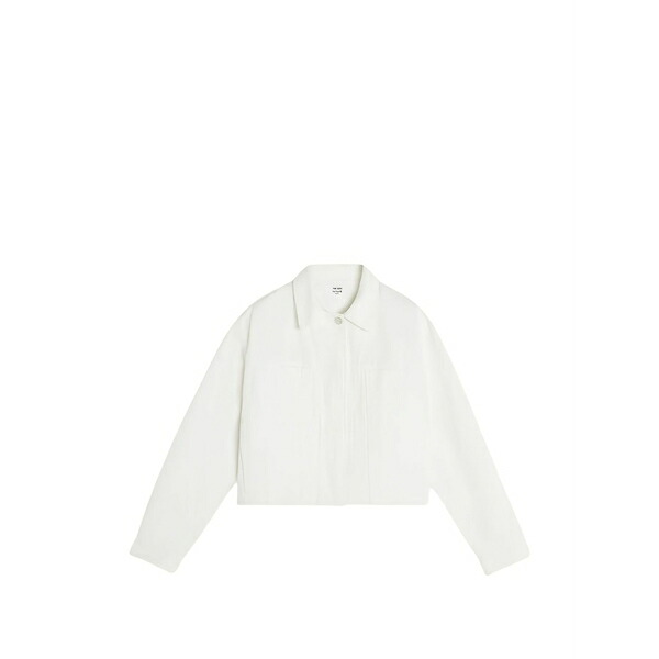 棲み家 狐狸 レディース 上衣＆上衣 アウター Patch-detail jacket White