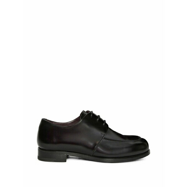 ラルディーニ メンズ 御召しものシューズ シューズ Leather derby shoes Black