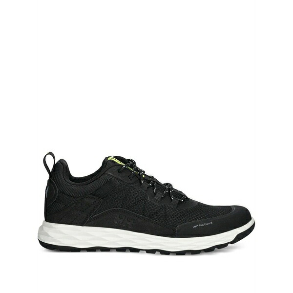 ヘリーハンセン メンズ スニーカー シューズ Mesh-panelled lace-up sneakers Black