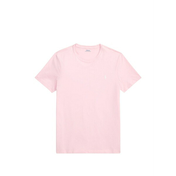 ラルフローレン メンズ ティーシャツ トップス Logo-embroidered t-shirt Pink