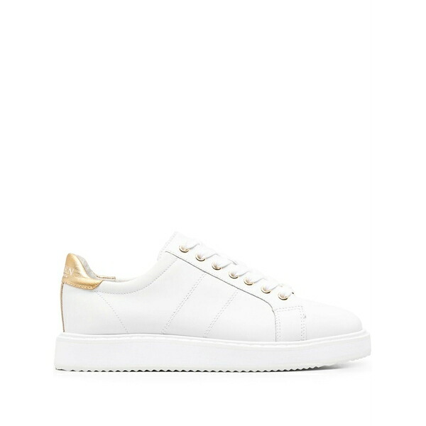 ラルフローレン レディース スニーカー シューズ Metallic-panel sneakers White