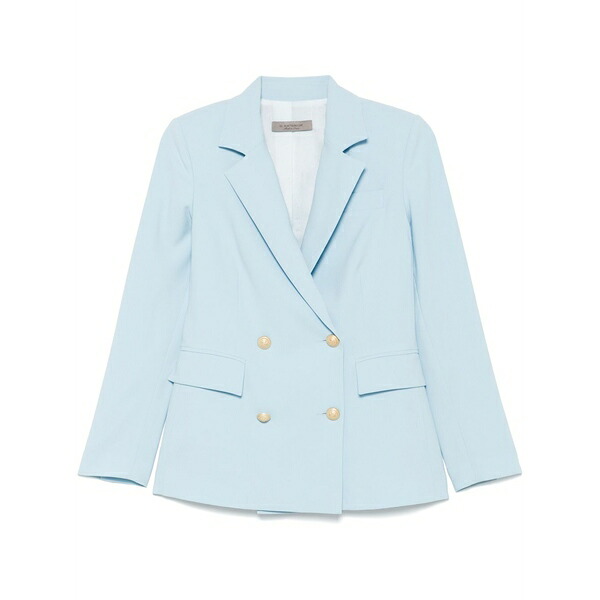 ディー・エクステリア レディース 上衣＆上衣 アウター Double-breasted blazer Blue