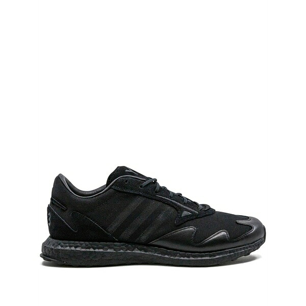 アディダス メンズ スニーカー シューズ Y-3 rhisu run sneakers Black|asty