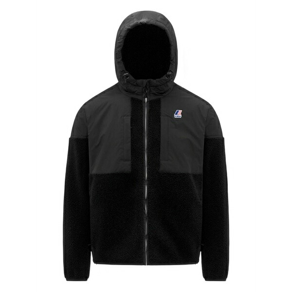 ケイ通い路 メンズ 上衣＆上衣 アウター Samson hooded jacket Black