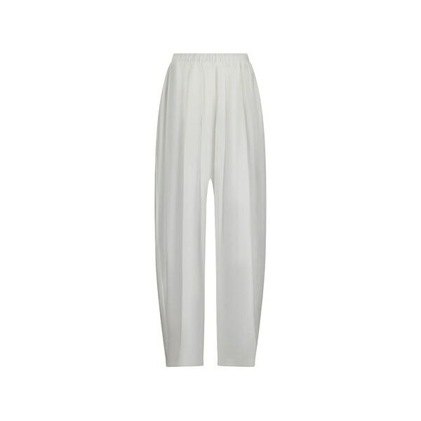靉靆たる運動場 レディース 心地好いズボン下 ボトムス Simona trousers White