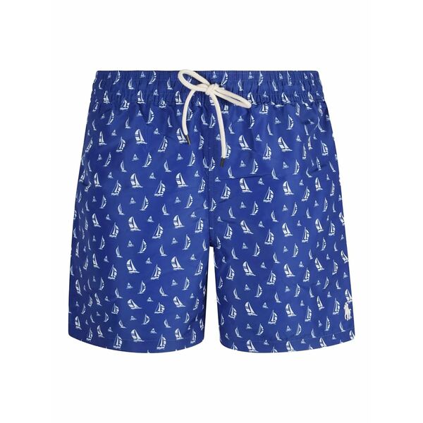 ラルフローレン メンズ 心地よいズボン下 ボトムス Traveler swim shorts Blue