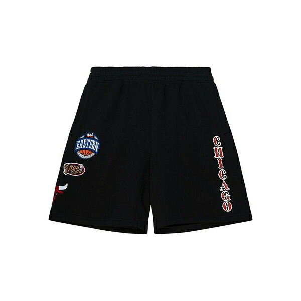ミッチェル\u0026ネス メンズ 心地よいズボン下 ボトムス  chicago bulls team origins shorts Black