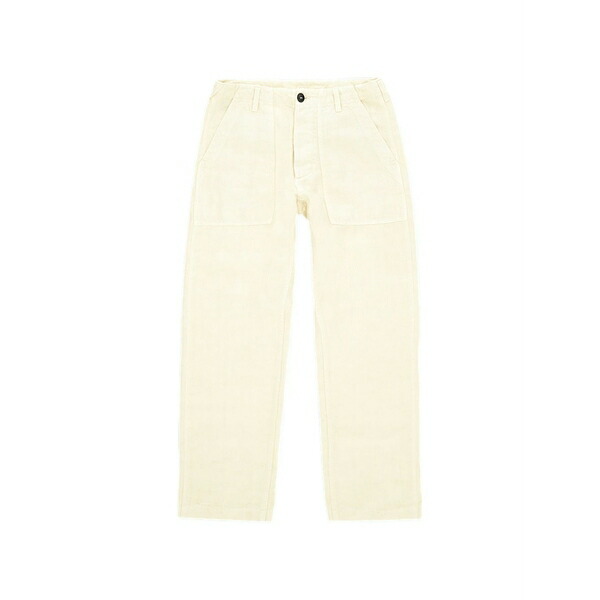 フォルテラ レディース 心地好いズボン下 ボトムス Patch-pocket linen trousers Neutrals