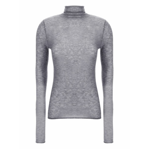 ピンコ レディース 編み物\u0026プルオーバー アウター Sequin-appliqu￡ turtleneck sweater Grey