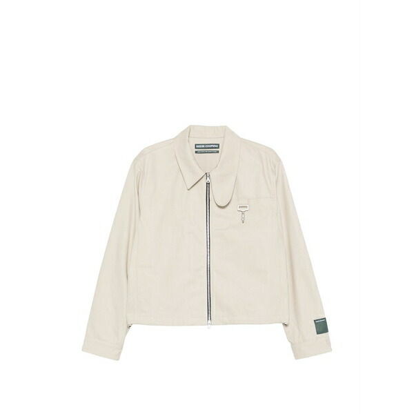 賃貸借契約 クーパー メンズ 上衣＆上衣 アウター Herringbone zip-up jacket Neutrals