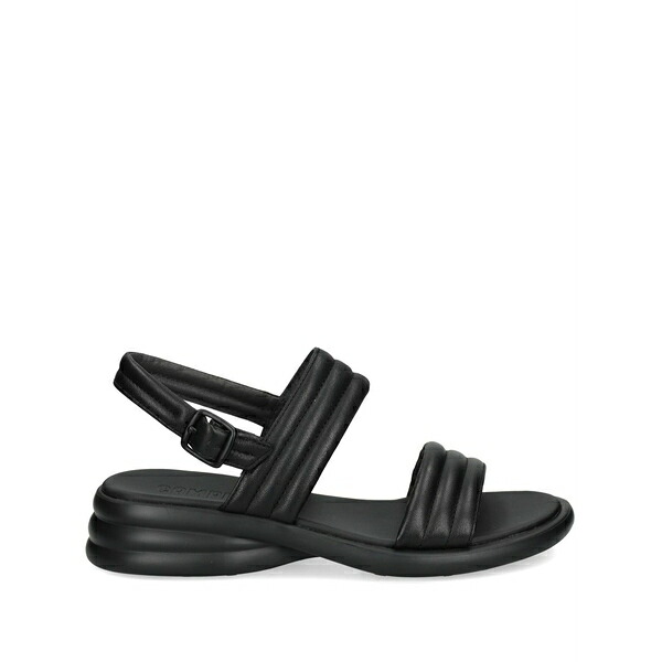 カンペール レディース サンダル シューズ Spiro 40粍 leather sandals Black