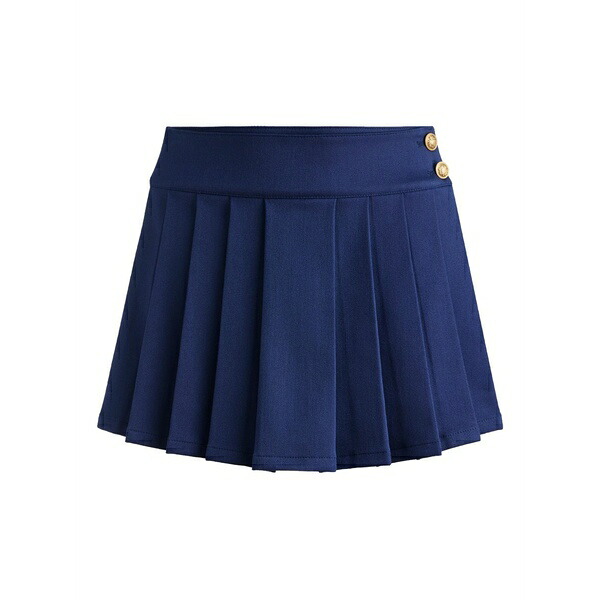 アリス アンド オリビア レディース スコート ボトムス Noah pleated mini skirt Blue