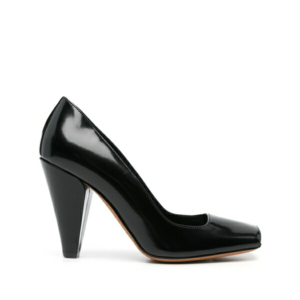紙凧 レディース パンプス シューズ 95粍 patent pumps Black