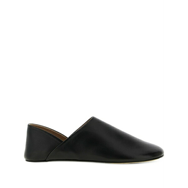 J.W.アンダーソン メンズ スリッポン・ローファー シューズ Rounded-toe loafers Black