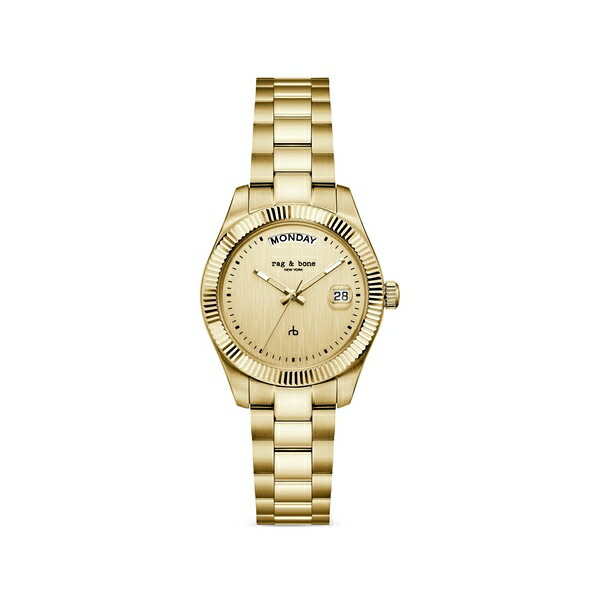 ラグアンドボーン レディース ウォッチ 佩び物 Lex 34粍 watch Gold