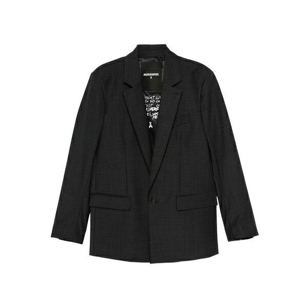 パトリツィア ペペ メンズ 上衣＆上衣 アウター (im)perfection blazer Grey