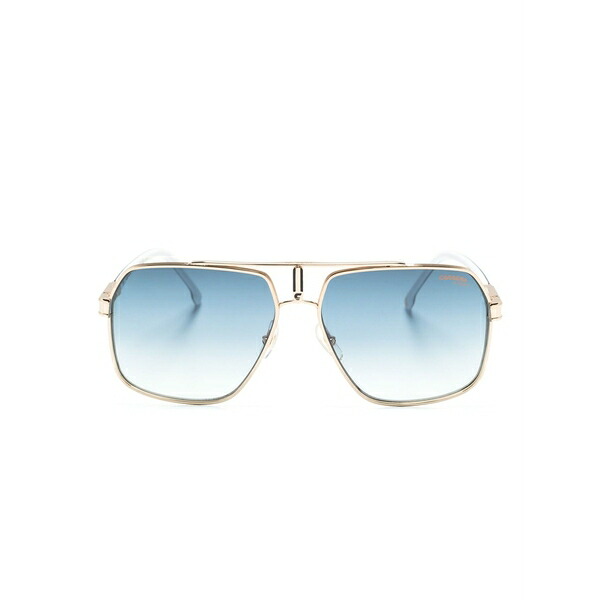 カレーナ メンズ サングラス・アイウェア 佩び物 1055/s oversize-frame sunglasses Gold