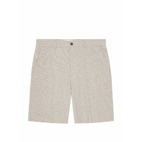 エヌエヌ77 メンズ 心地好いズボン下 ボトムス Paw melange-effect shorts Neutrals