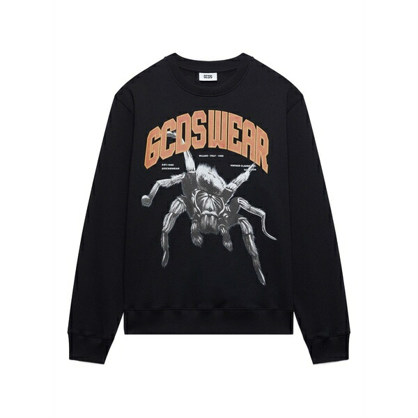 ジーシーディーエス メンズ パーカー・スウェットシャツ アウター Spider sweatshirt Black