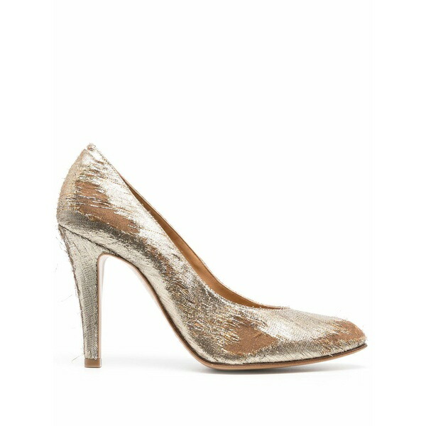 マルタンマルジェラ レディース パンプス シューズ 100粍 lurex mary-jane pumps Gold