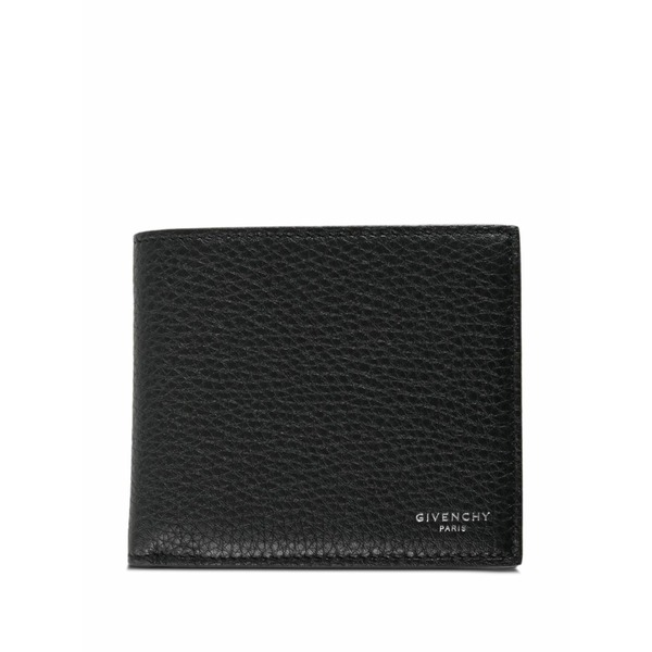 ジバンシー メンズ 札入れ 佩び物 Logo-print wallet Black
