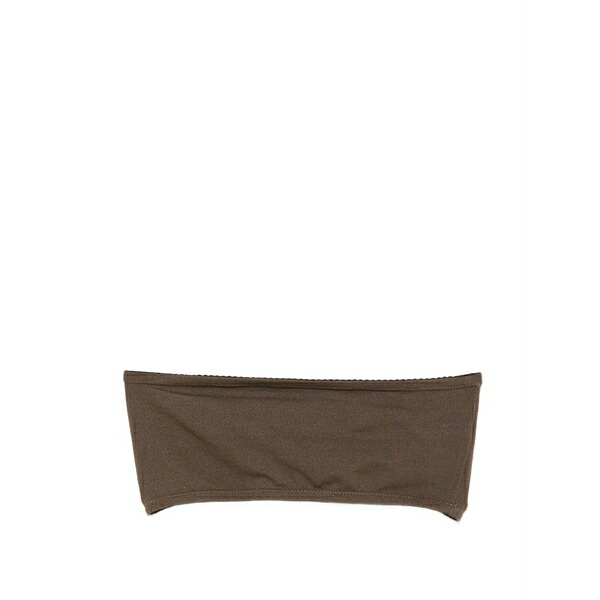 マルタンマルジェラ レディース カットソー トップス Square-neck top Brown