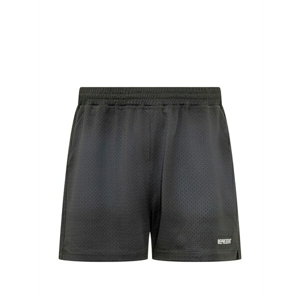 リプレゼント メンズ カジュアルパンツ ボトムス Logo-detail shorts Black｜asty